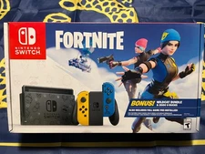 NEW NEVER USED Fortnite Nintendo Switch Wildcat Bundle with CODE + V-Bucks NIB