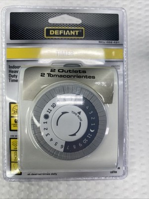 Timer NEW Defiant Indoor Heavy Timer