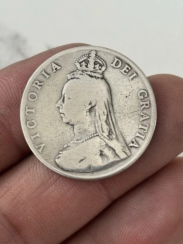 Photo of a 1888 Victoria Florin from an eBay listing that sold on Jul 12, 2026