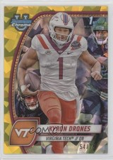 2024 Bowman U Chrome Sapphire Yellow 54/75 Kyron Drones #119 0qi3