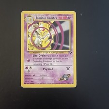 Sabrina's Kadabra 58/132 Gym Challenge Regular on eBay