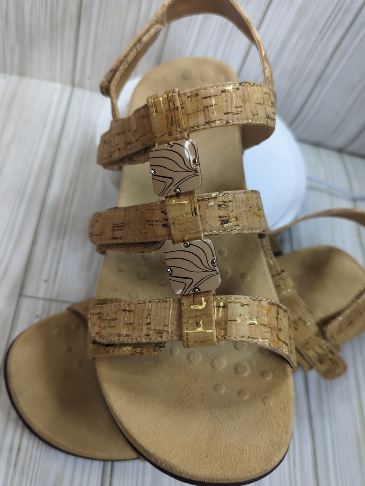 Vionic Amber Adjustable Sandals size 9 Podiatrist… - image 3