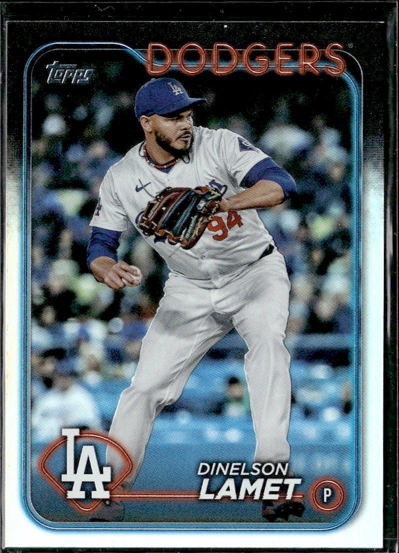 2024 Topps Update US327 Dinelson Lamet Dodgers Baseball