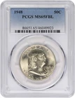 1948 Franklin Silver Half Dollar MS65FBL PCGS