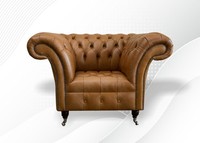 Sessel Fernseh Couch 1 Sitzer Sofa Textil Stoff Couchen Polster Design MöBel Neu