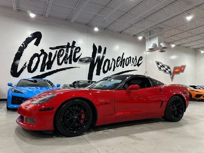 2008 Chevrolet Corvette Z06 2LZ, NAV, C8 Lights, Stinger, Black Outs, 78k!
