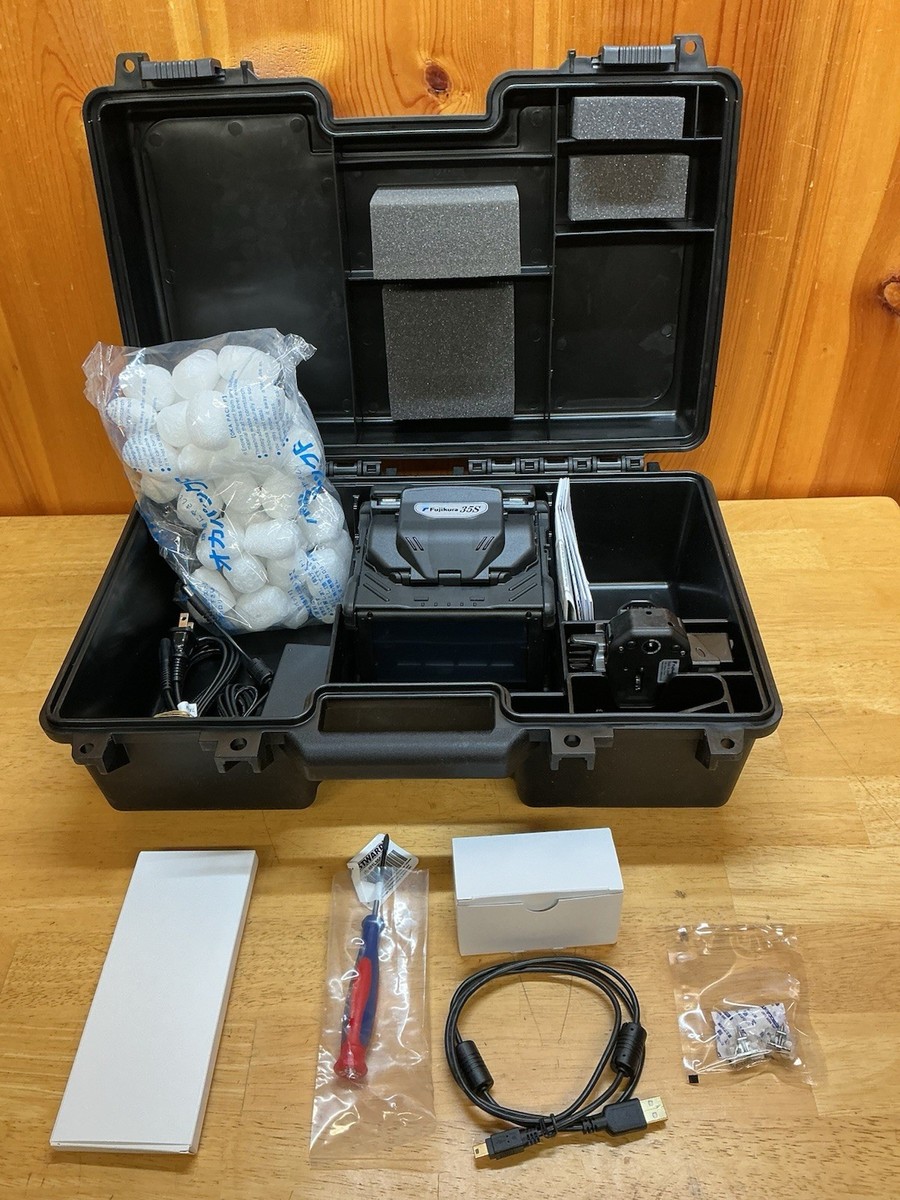 AFL Fujikura 35S Fusion Splicer; CT-16 Cleaver; Zero Total Arcs | eBay