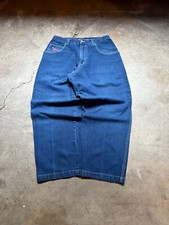 JNCO Dark Wash Stinger 34 x 30 Rare Rave Grunge Baggy Made in USA Skate