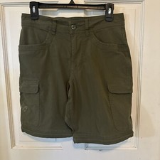 Boy Scout Shorts Men  s Size 30 Green Convertible Zip off Uniform Short Only