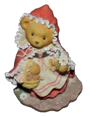 Cherished Teddies Lois To Grandmother's House We Go #302511 Damaged Box