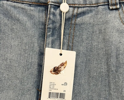 Amiri Distressed Destroyed Light Blue Denim Skinny Je