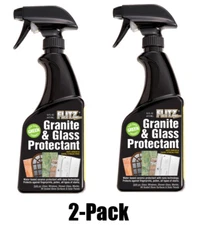 Flitz Granite & Glass Protectant TWO PACK 16oz/473ml Spray Bottle (SEE VIDEO)