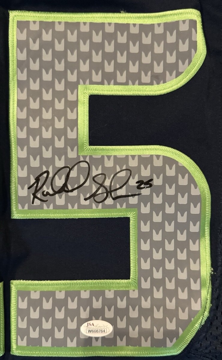 Richard Sherman Signed Seattle Seahawks (Home Blue) Jersey JSA | eBay