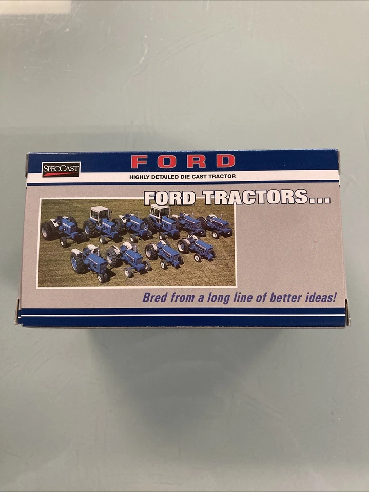 1/64 Ford 9000 Cab Tractor w/ Duals 2017 Toy Tractor Times by SpecCast Cust1547 - Image 4 of 4