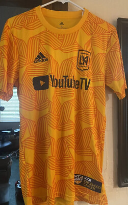 Adidas LAFC Kick Childhood Cancer Pre-Match Jersey Los Angeles Football  Club MLS