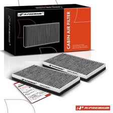 2x New Activated Carbon Cabin Air Filter for Chevrolet Tahoe GMC Yukon Cadillac