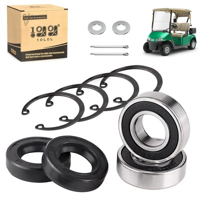 Golf Cart Rear Axle Bearing & Seal Kit for EZGO Txt/Rxv/Medalist/Marathon Electr