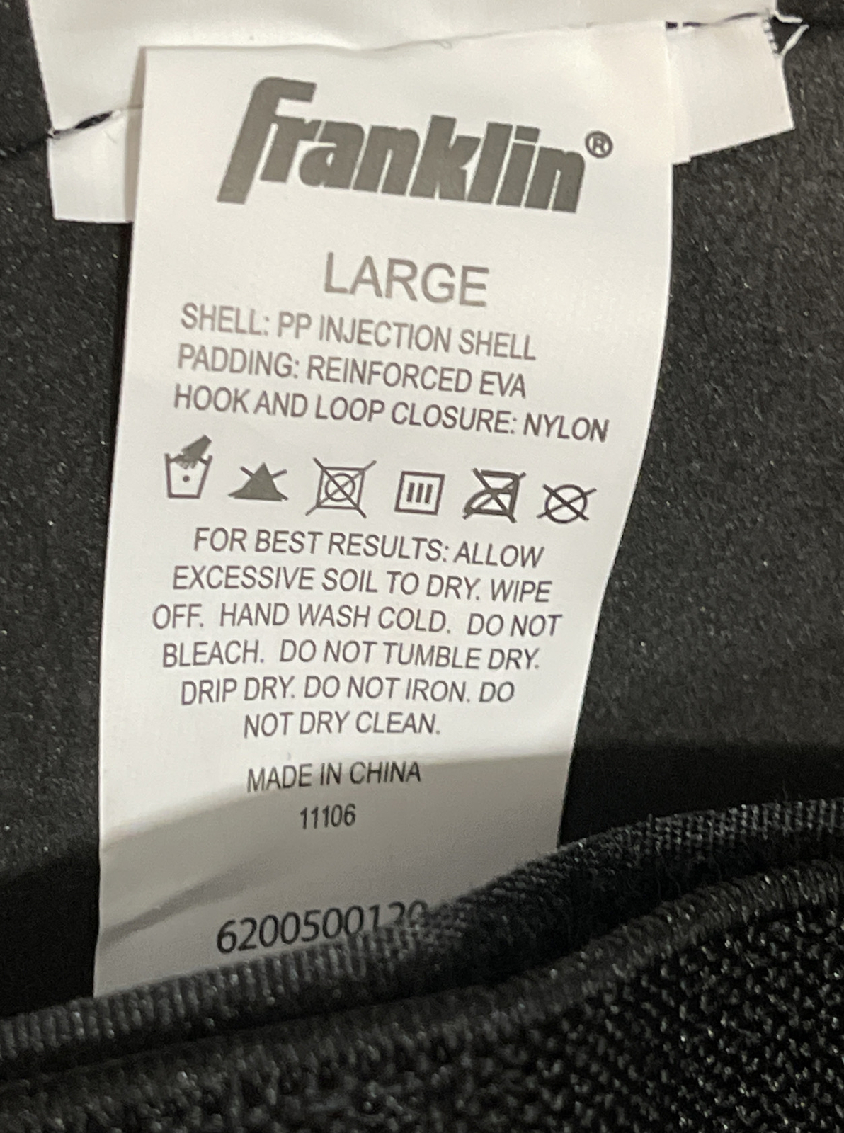 Franklin Sports Superlight Lightweight Shin Guards, Adult Large, Black & White