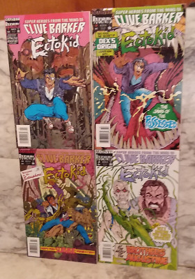 4 Marvel Razorline Comics Clive Barker ECTOKID #1 Foil Raised Cover, 2, 3 & 4