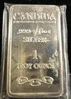 Vintage CANDIDA Metal Company San Francisco - 1oz .999 Silver Art Bar