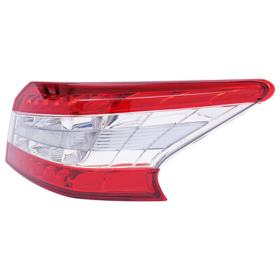 For 2013 2014 2015 Nissan Sentra Tail Lights Rear Brake Stop Outer Lamps Pair
