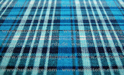 Porsche 911 Madras blau Stoff fabric tissu tela étoffe tessuto Bezug blue bleu 