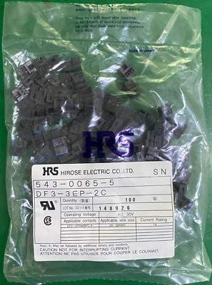 100pc/bag Genuine DF3-3EP-2C Connector 3Pin Shell Terminal Connector Seat