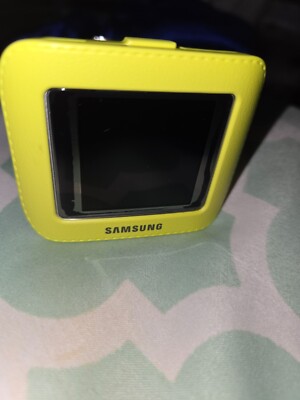 Samsung Galaxy Gear Smart Watch Yellow band