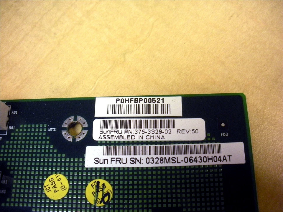 Sun 375-3329 PCI-E 2-Slot Riser Board for V245 - Image 3 of 3