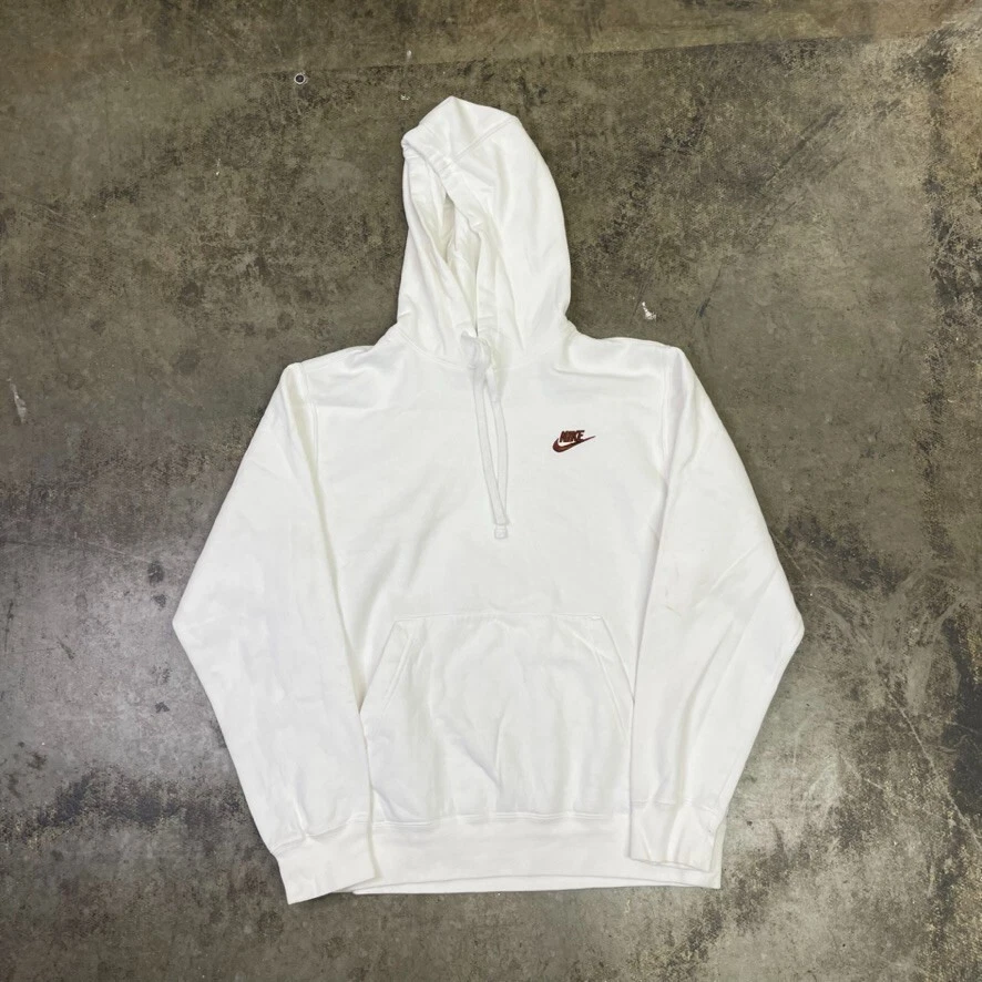 White nike hotsell hoodie xs