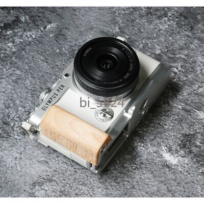 Handmade Wooden Ebony L Hand Grip Holder for Olympus PEN E Handmade Wooden Ebony L Hand Grip Holder for Olympus PEN E