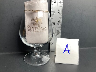Imported Gran Gala Triple Orange Liqueur Snifter Glass Your Choice of 2 Glasses