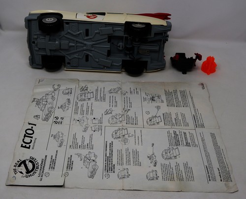 DE COLECCIÓN 1986 AÑOS 80 KENNER THE REAL GHOSTBUSTERS ECTO-1 COCHE VEHÍCULO EN CAJA RARO - Imagen 8 de 12