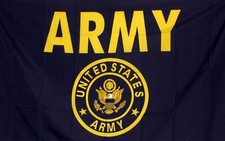 ARMY GOLD ARMORED FLAG 3X5 POLYESTER