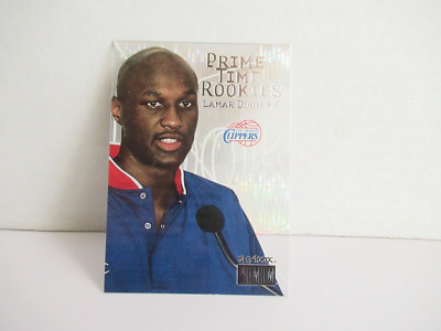 1999-00 SkyBox Premium Prime Time Rookies #PT4 Lamar Odom #4