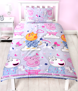 childrens single duvet and pillow set