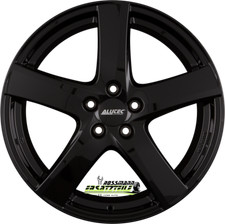 4x Alutec Freeze diamant-schwarz 7.5x18 ET45 - LK5/112 ML66.5 Felge Alu