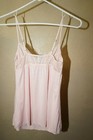 Honeydew medium pink camisol sleepwear top w lace good condition — photo 2