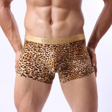 BOXER SLIP S M L XL 2XL LÉOPARD LEOPARD SEXY HOMME VIRIL UNDERWEAR MAN DESSOUS