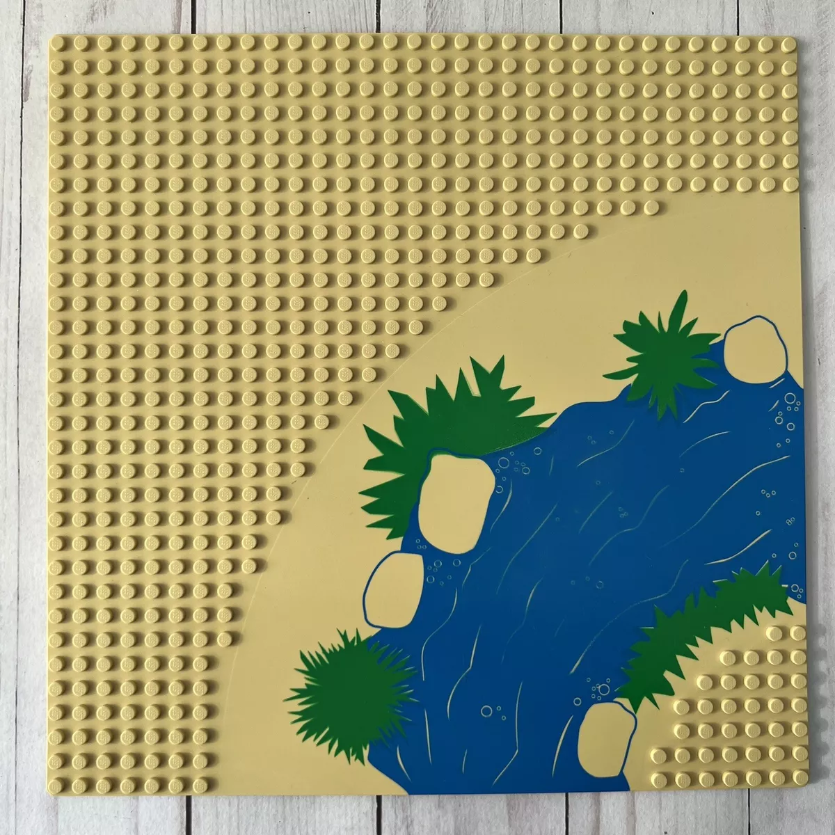 Lego Western Indians 2359px1 Baseplate 32x32 Curve River Pattern 6748 6766 6763