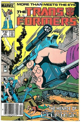 Transformers #13 (1986) FN/VF  Bob Budiansky - Don Perlin
