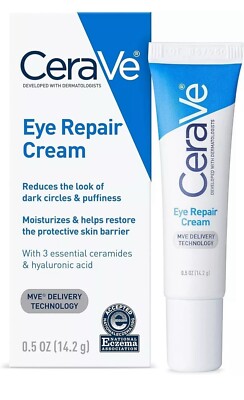 CeraVe Eye Repair Cream Under Eye Cream für dunkle Kreise und Schwellungen