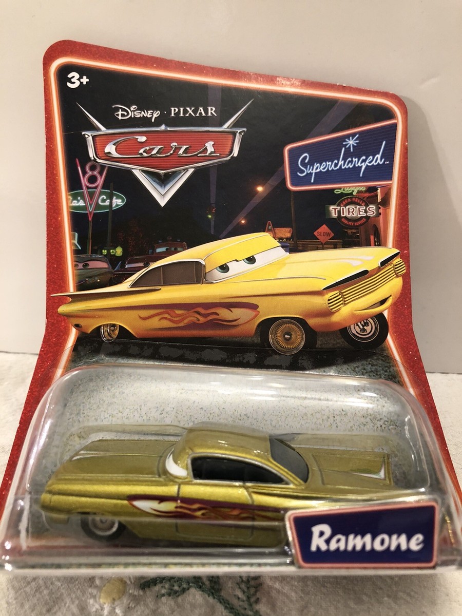Disney Pixar Cars Supercharged ~Gold/Yellow Ramone~ MOC | eBay