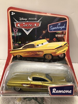 Disney Pixar Cars Supercharged ~Gold/Yellow Ramone~ MOC | eBay