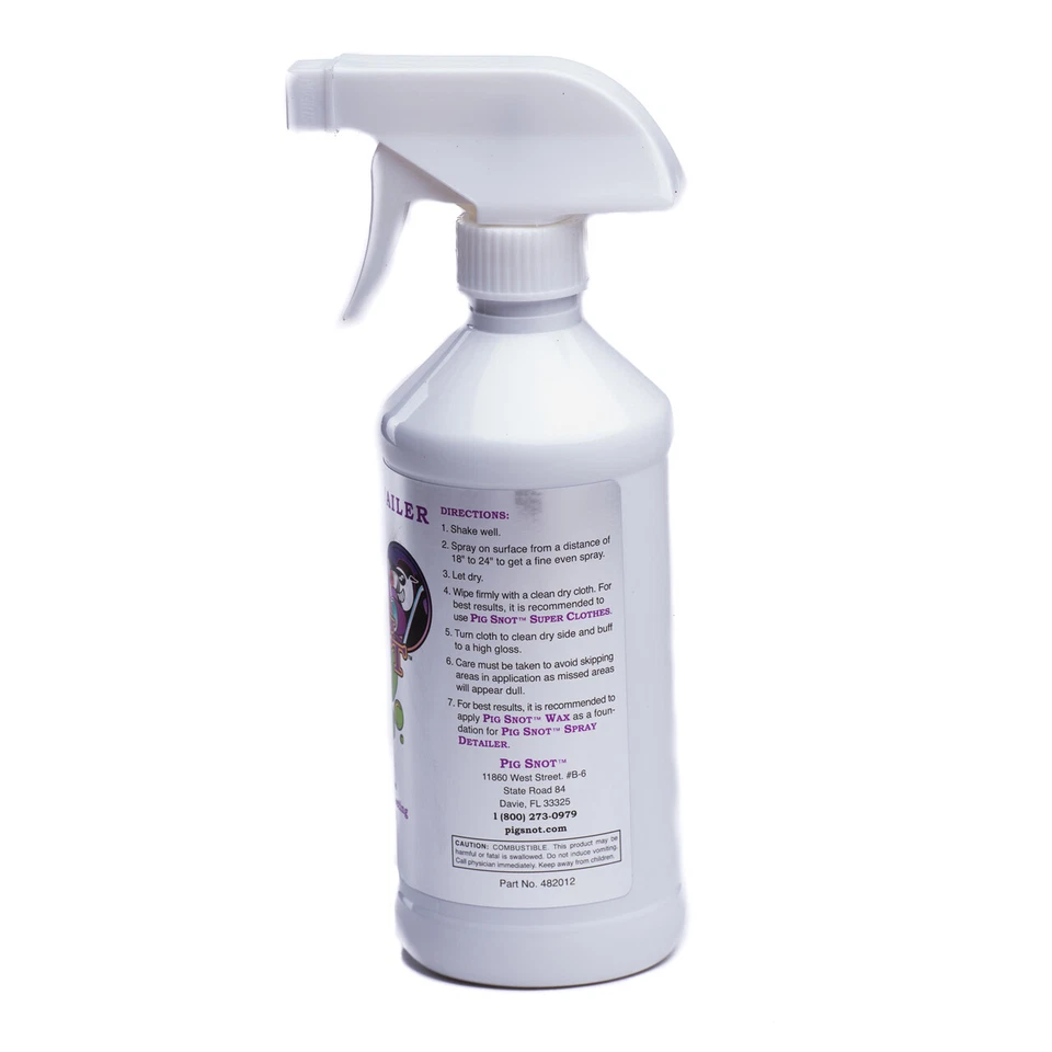 DETALLADOR SPRAY MOCOS DE CERDO 16 oz Foto 4 de 4