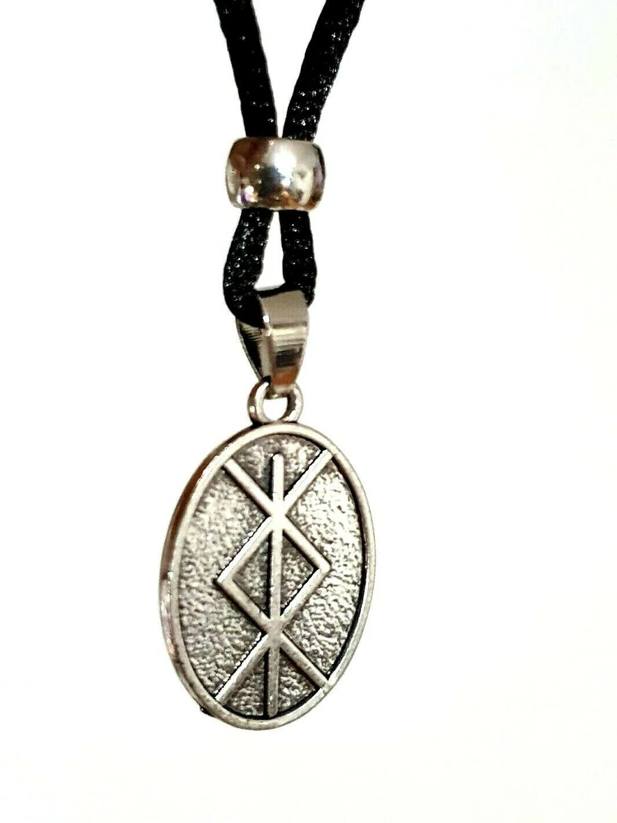 Silver Safe Travel Bind Rune Viking Pendant