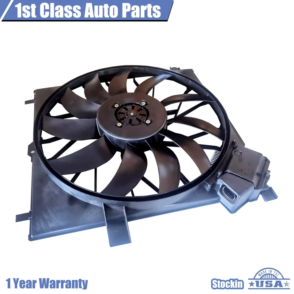 Radiator Cooling Fan Assembby Brushless For Mercedes-Benz G63 AMG G500 W463 - Image 2 of 4