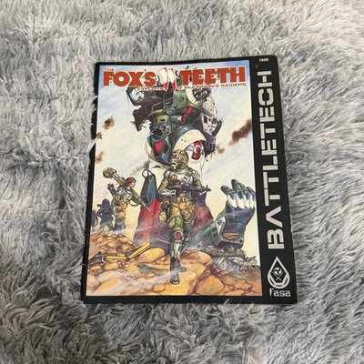 #ad #ad Battletech FASA Book 1985 The Fox#x27;s Teeth Exploits of McKinnon#x27;s Raiders 1606 $40.00