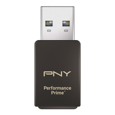 PNY Performance Prime  USB 3.2 Gen 1 microSD Flash Memory Card Reader, Gray 