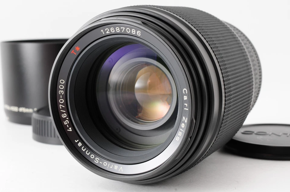 [N MINT / Hood Case] Contax Vario-sonnar T * 70-300mm F4-5.6 AF Lens For N JAPAN - Image 2 of 4